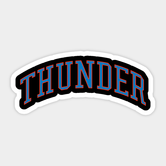 Thunder Sticker by teakatir